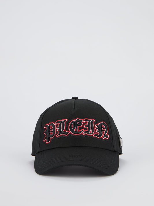 Gothic Plein Embroidered Visor Cap