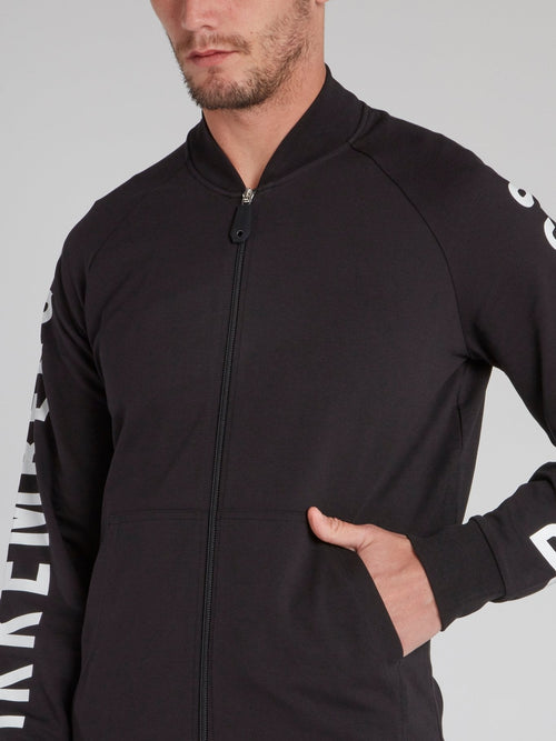 Black Side Logo Active Suit