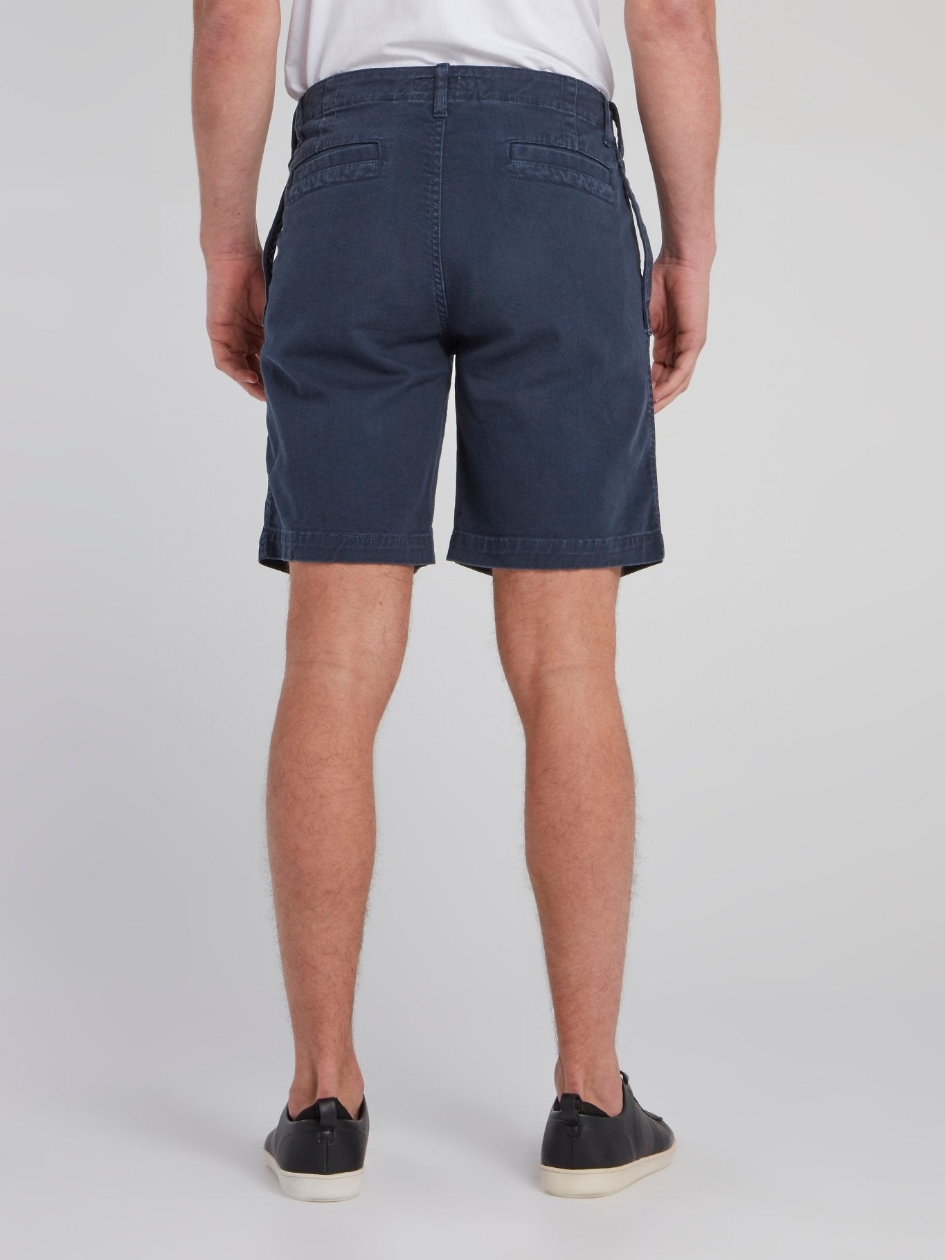 Navy Chino Bermuda Shorts