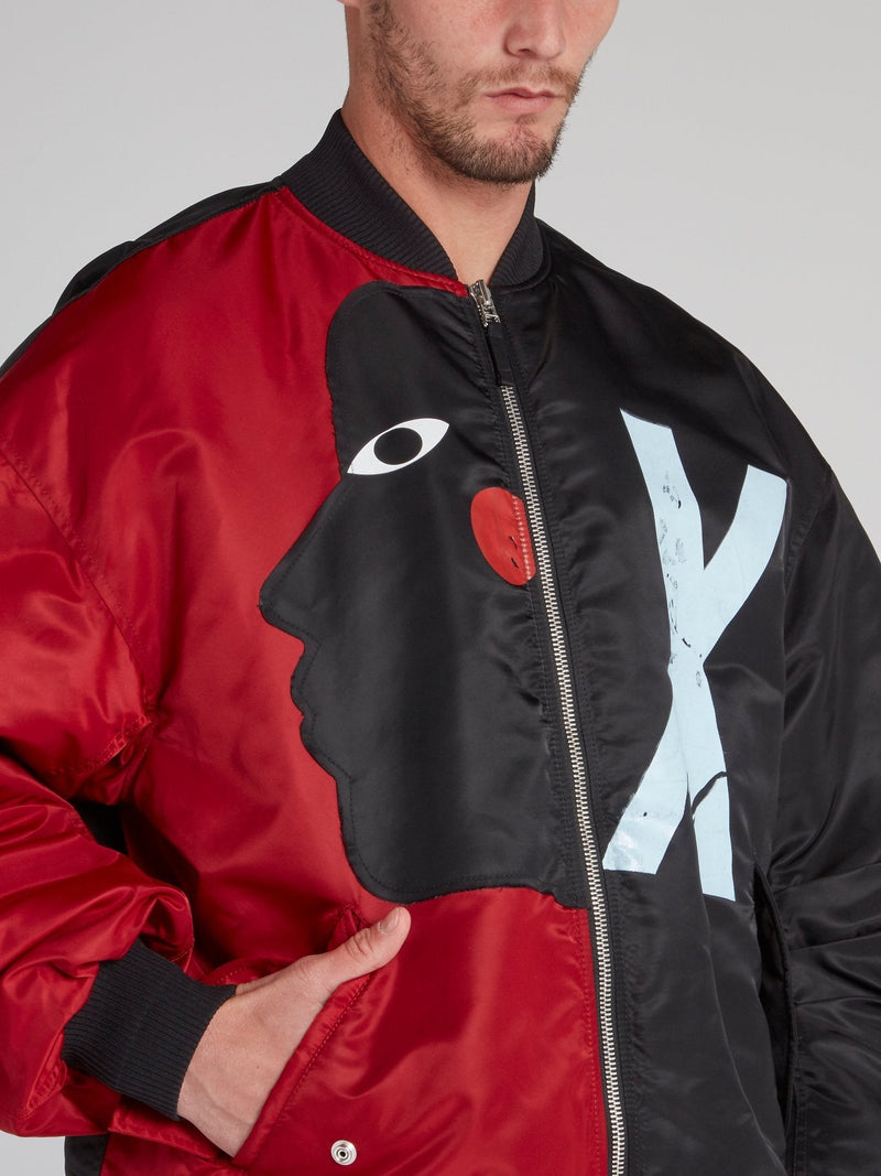 Swizz Beatz Reversible Bomber Jacket