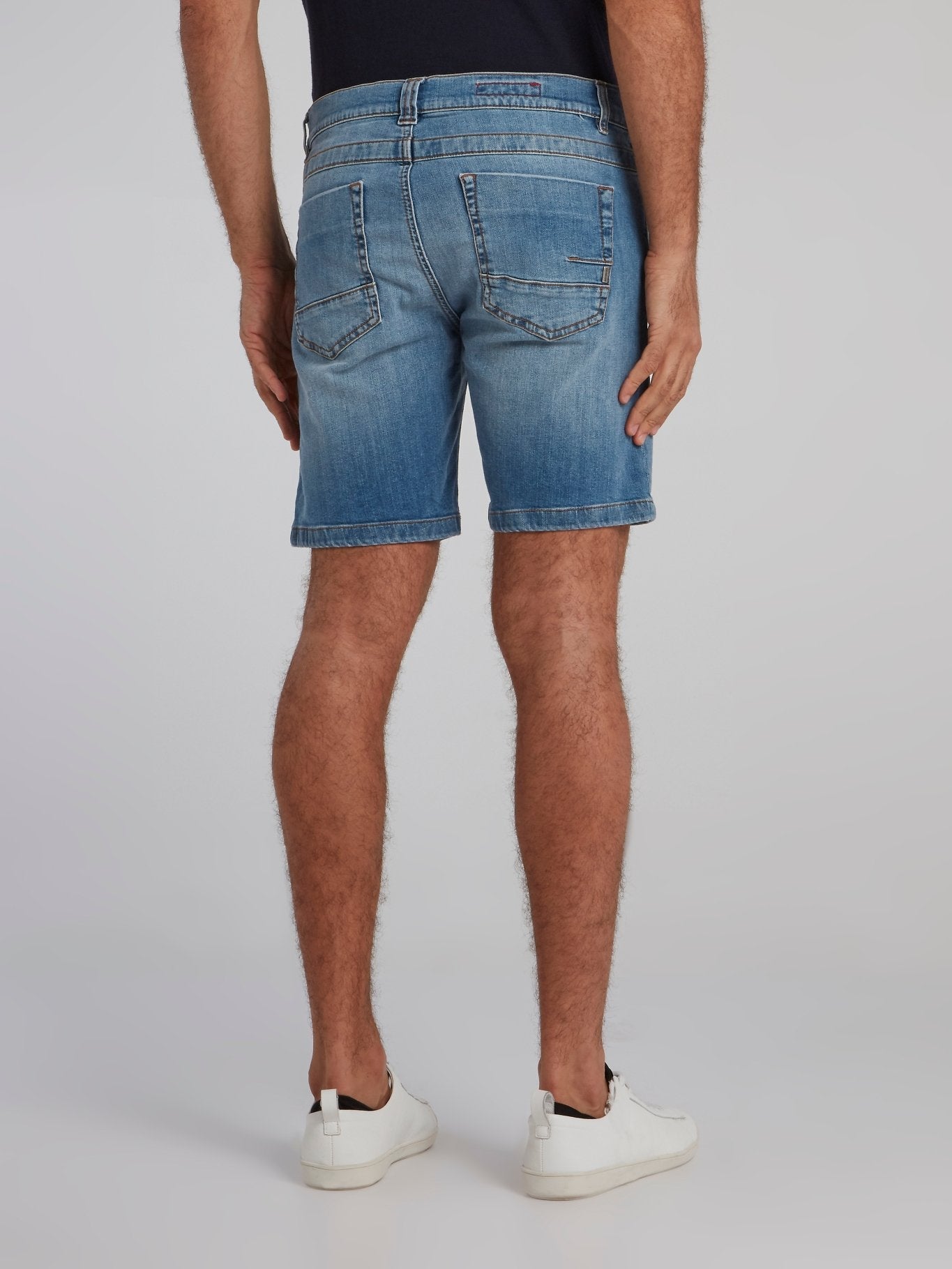 Blue Classic Bermuda Shorts