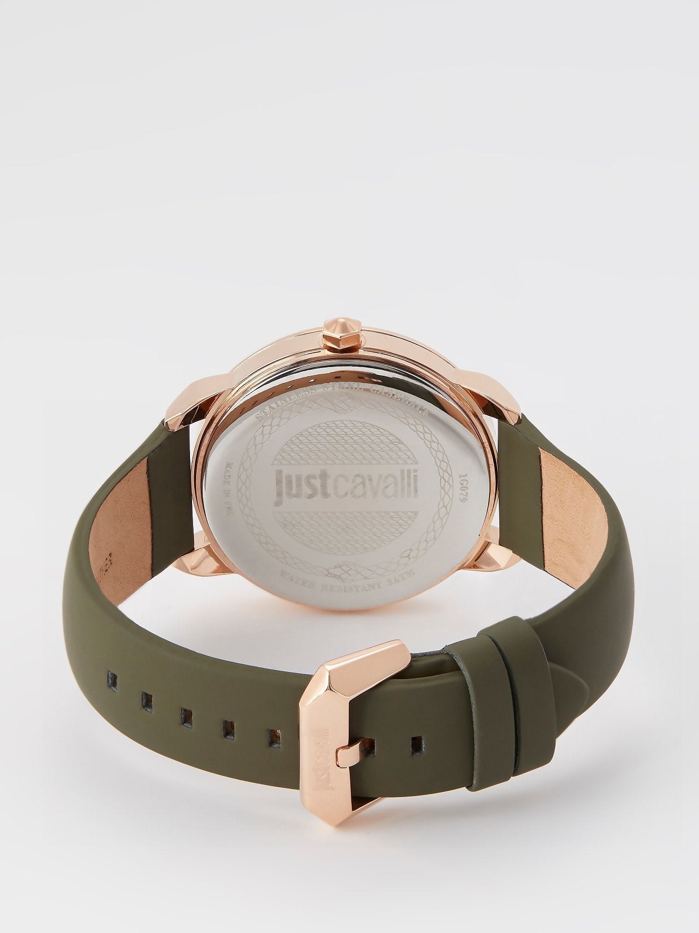 Forte Olive Strap Casual Watch