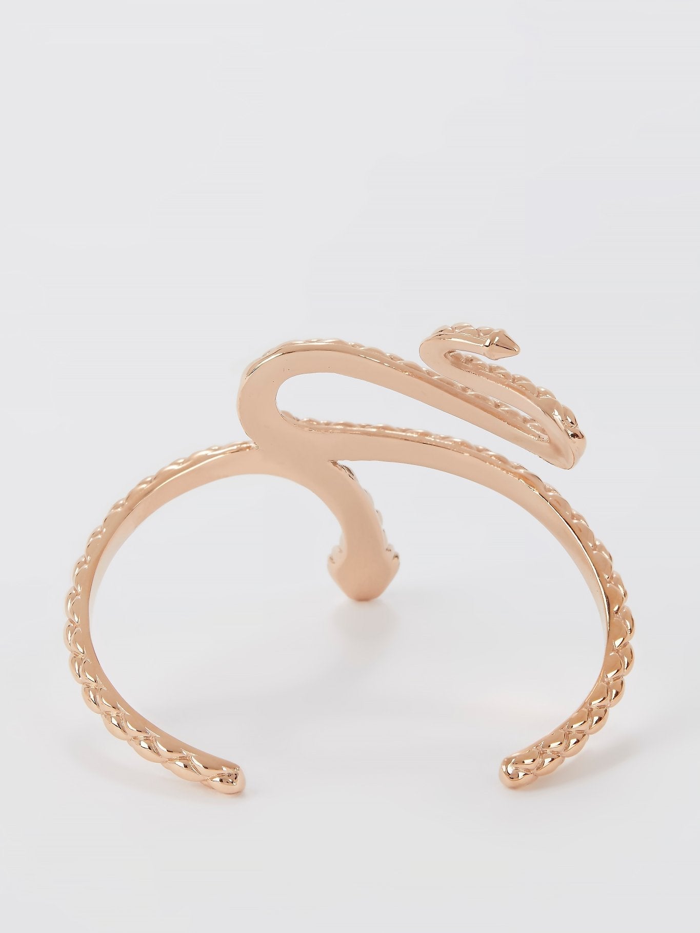 Gold Snake Steel Bangle