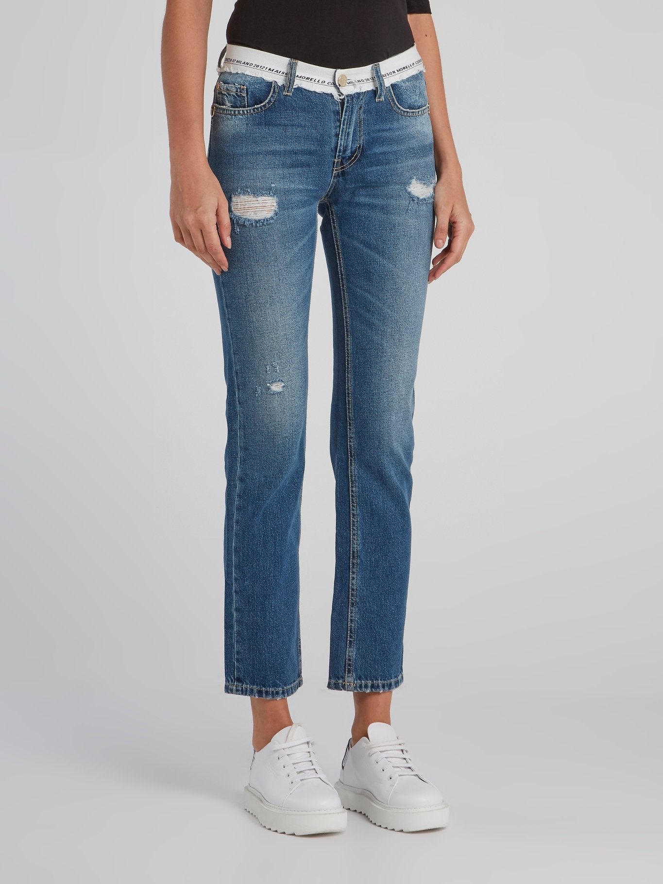 Christelle Tunnel Capri Jeans