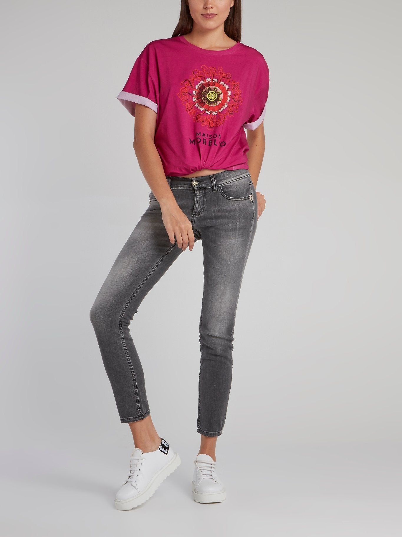 Thalie Pink Logo T-Shirt