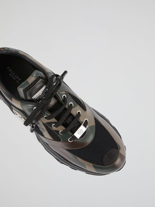 Camouflage Chunky Sole Trainers