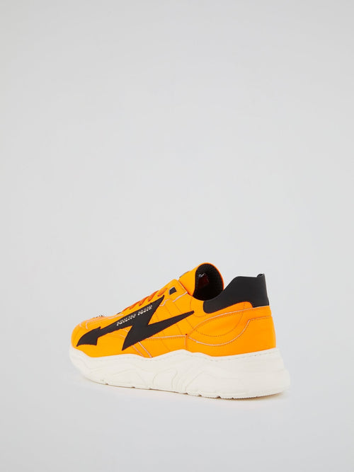 Orange Logo Thunder Trainers