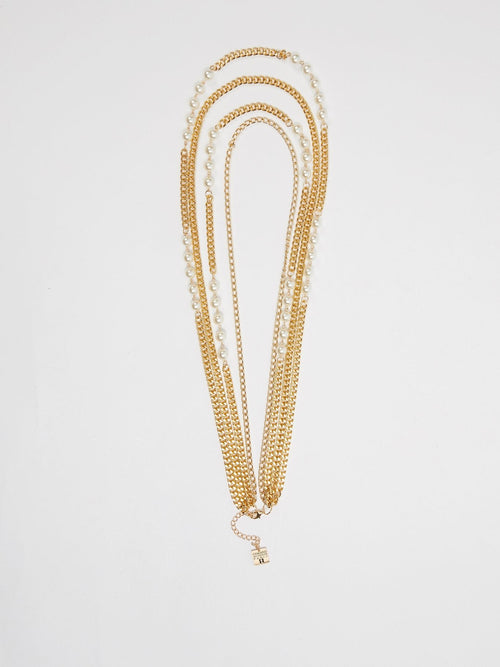 Gold Multi-Chain Necklace