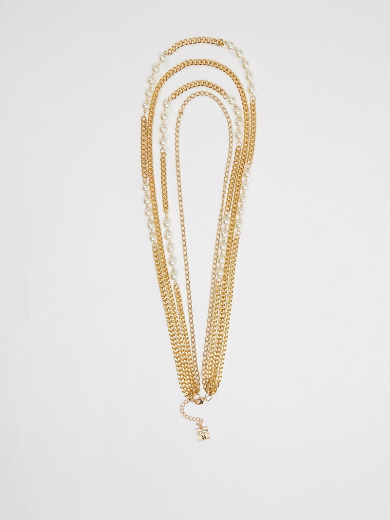 Gold Multi-Chain Necklace