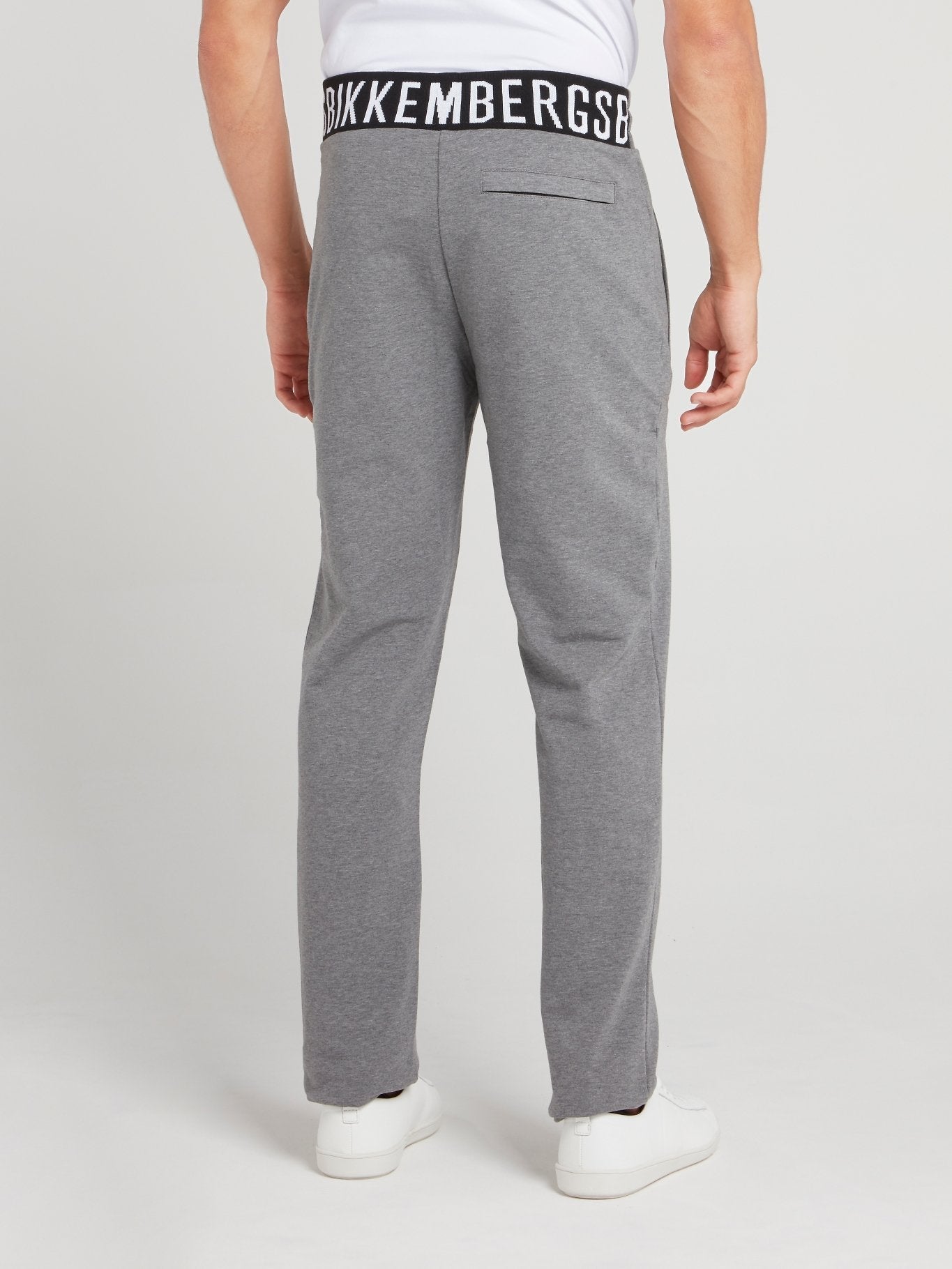 Grey Logo Waistband Fleece Pants