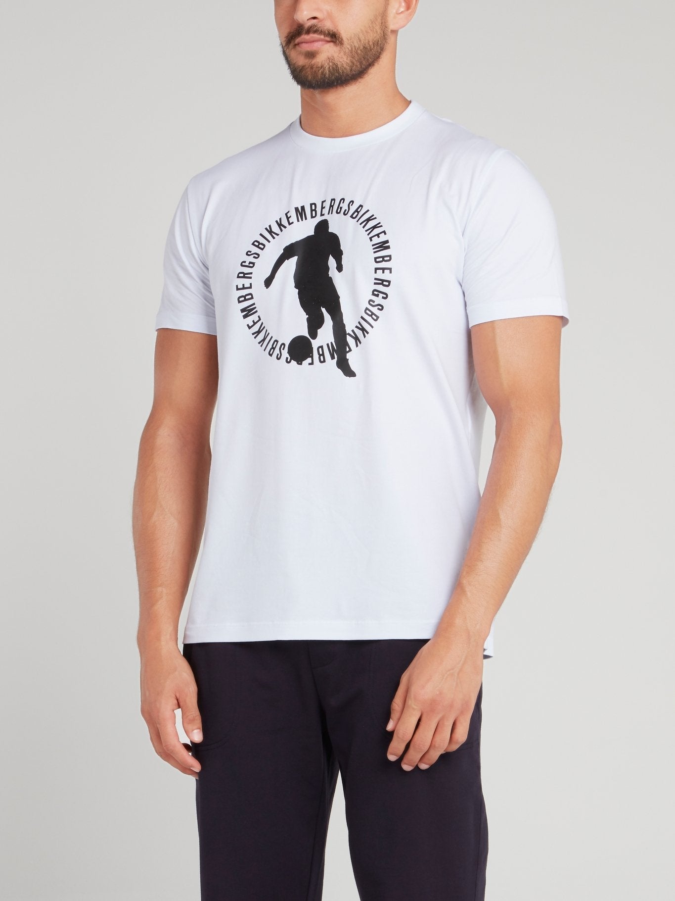 White Sport Logo T-Shirt