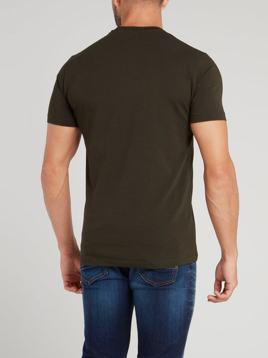 Olive Sport Logo T-Shirt