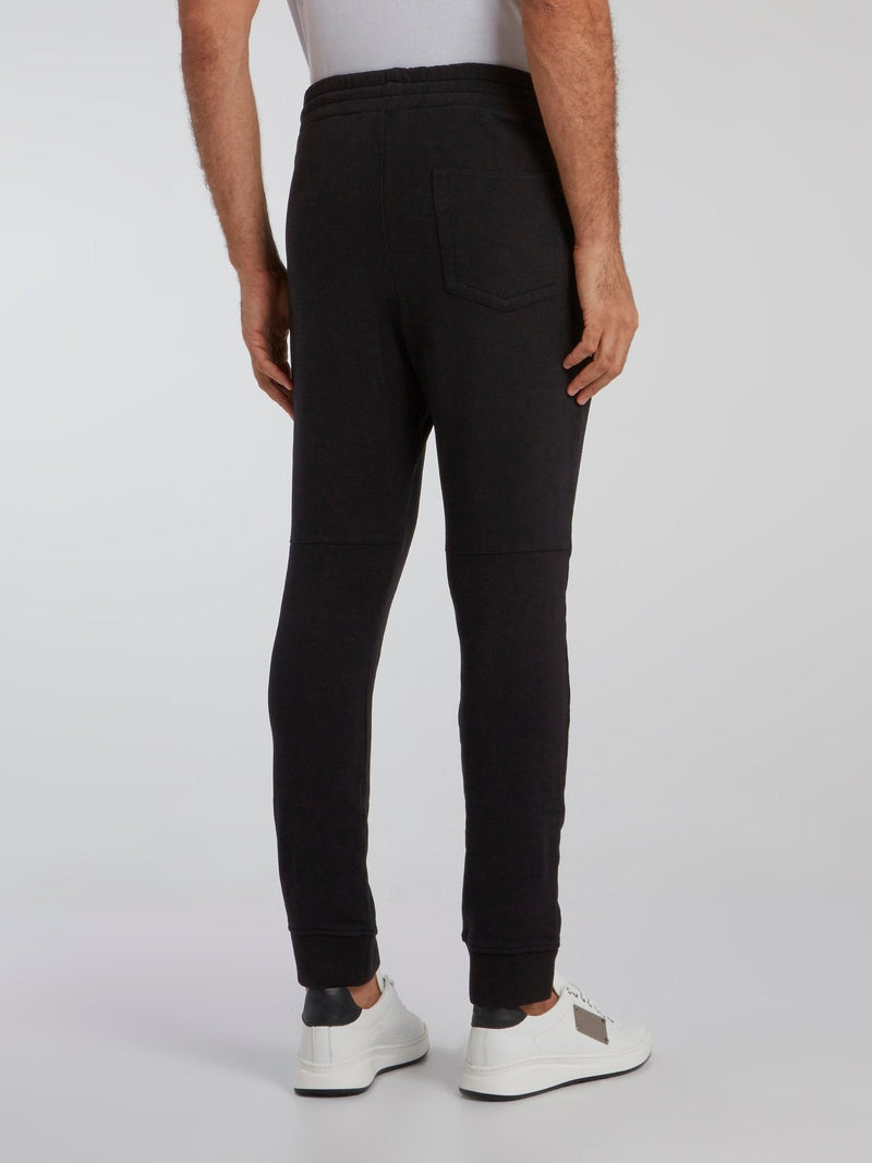 Black Zip Pocket Active Pants