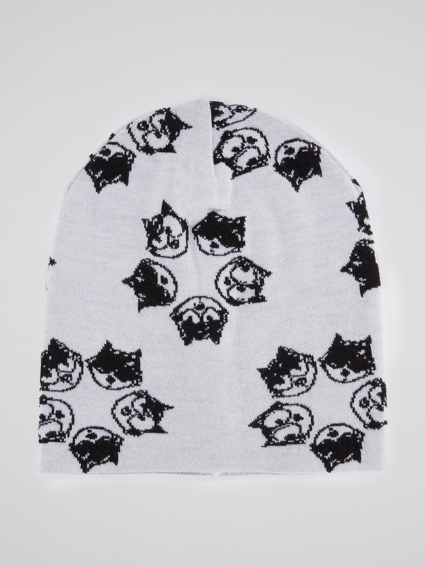 Felix the Cat White Beanie Hat