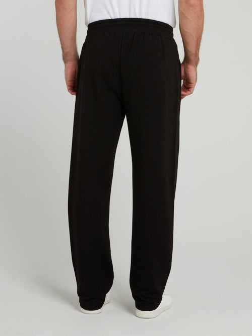 Black Sport Icon Fleece Trousers