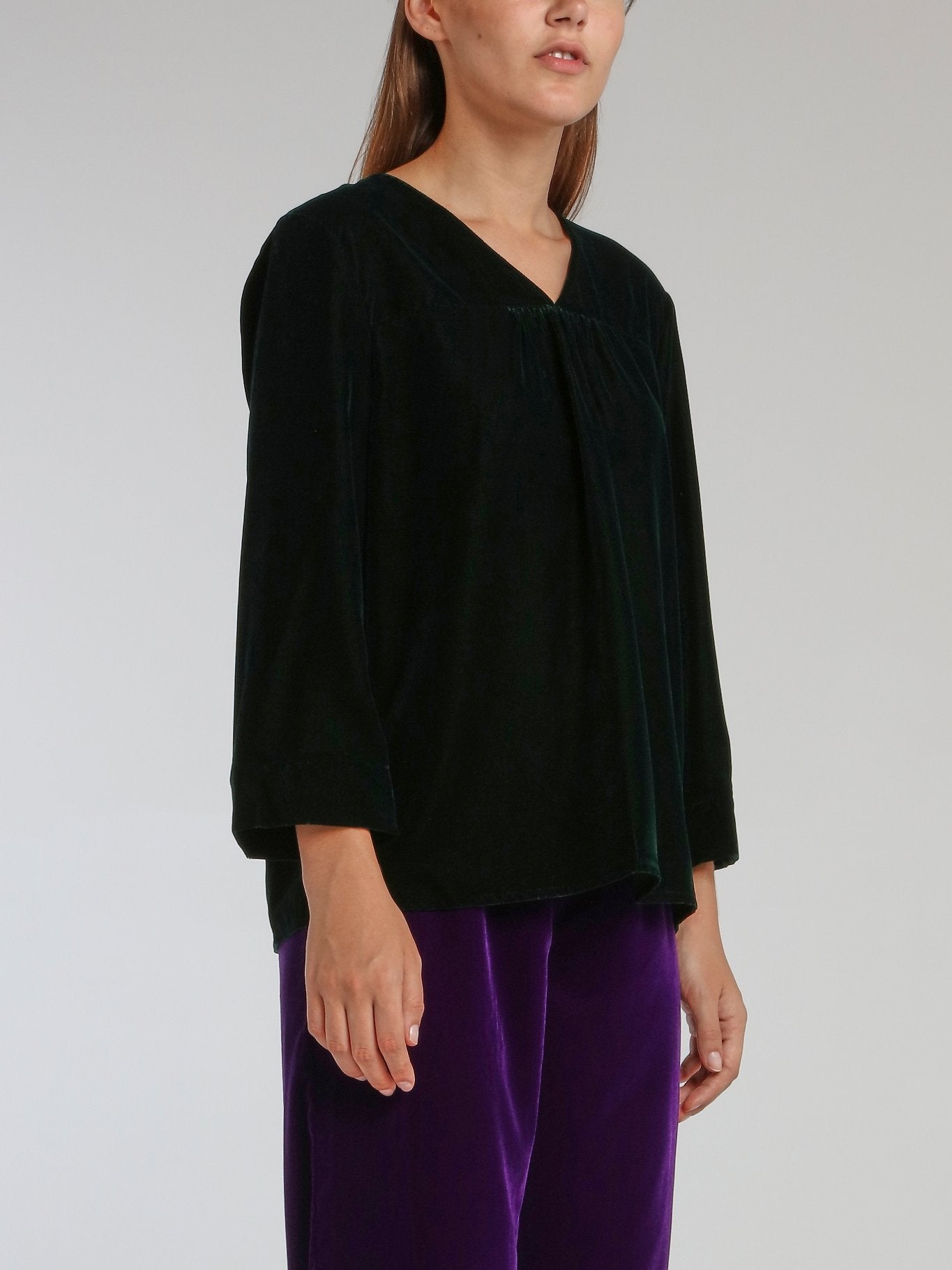 Winsor Emerald Velvet Top