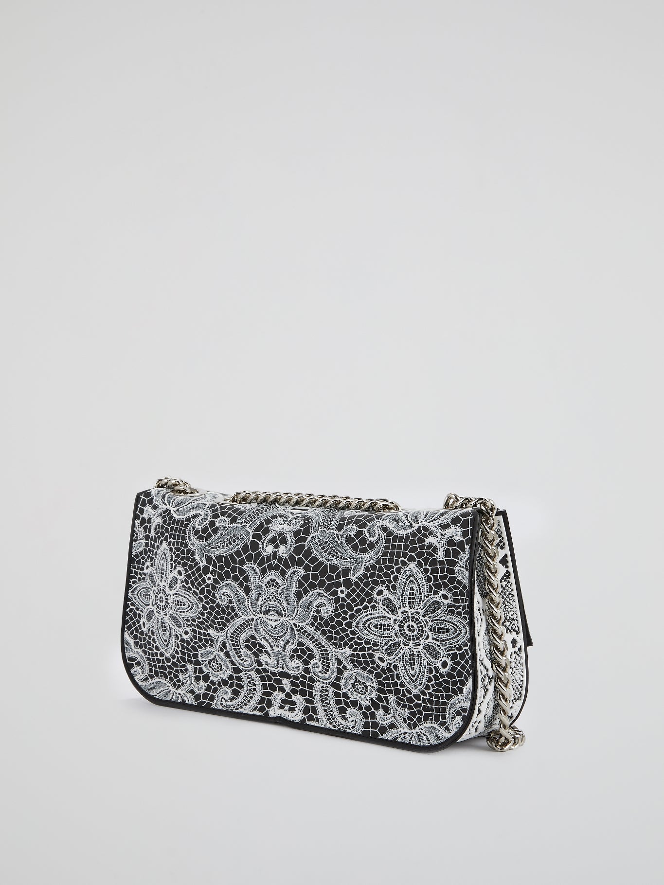 White Elide Lace Shoulder Bag