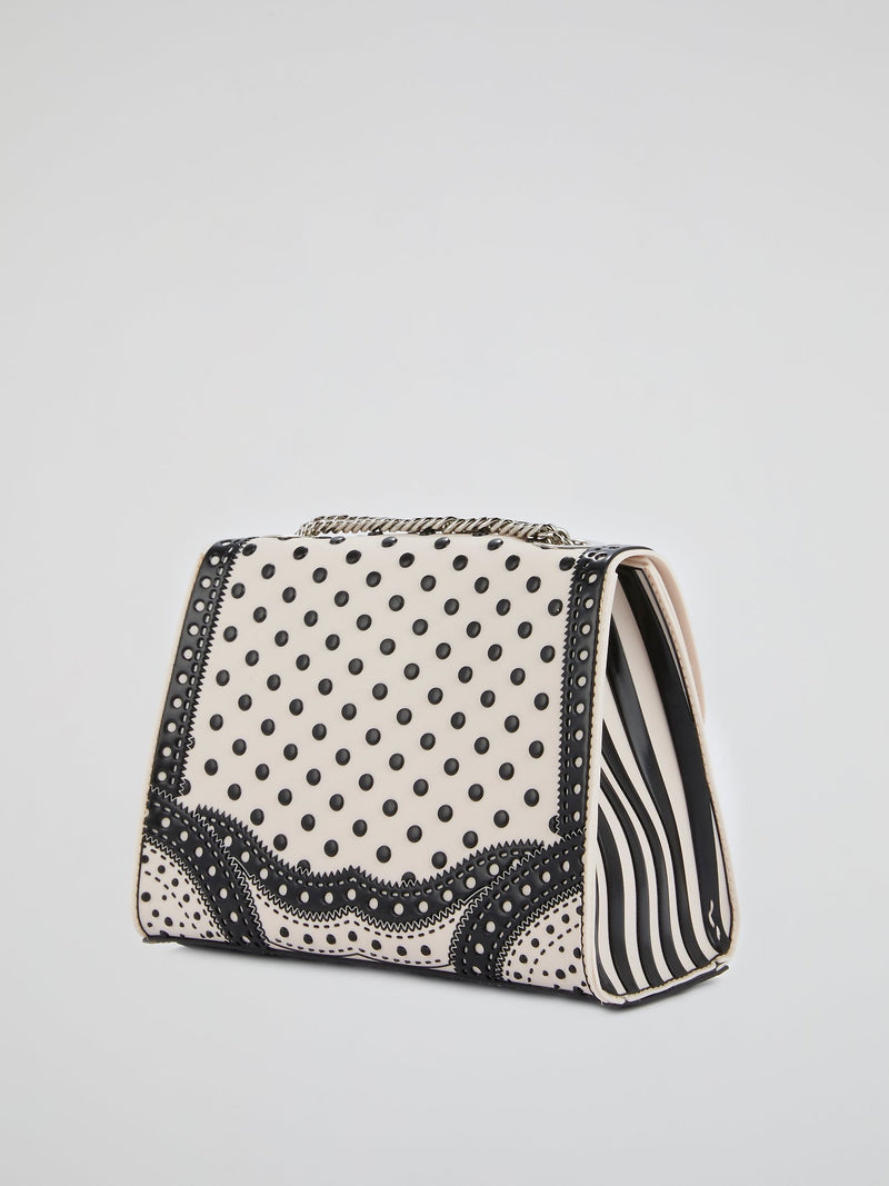 Cream Mignon Polka Dot Pois Bag