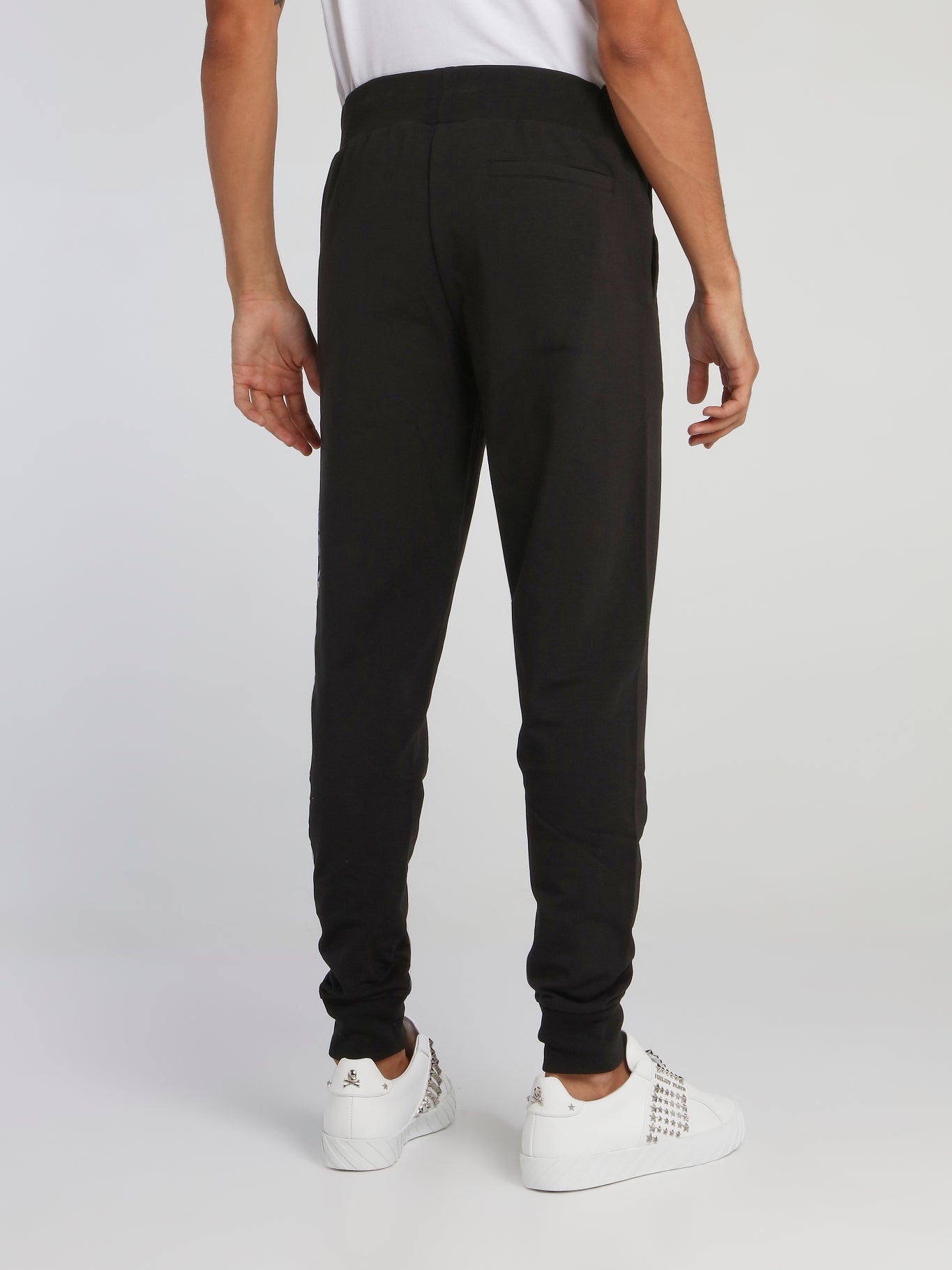 Black Drawstring Jogging Trousers