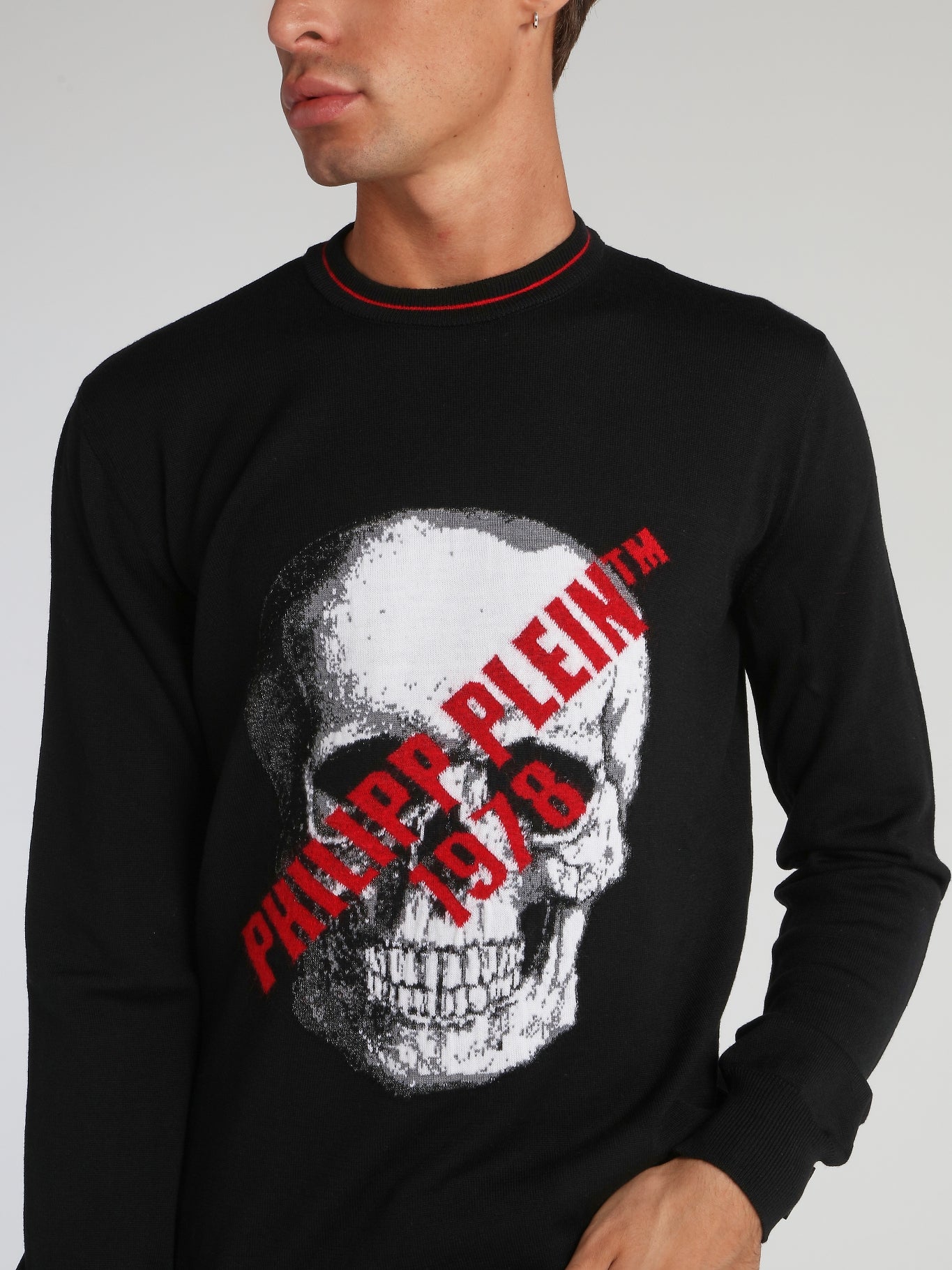 Skull Logo Sweat Top