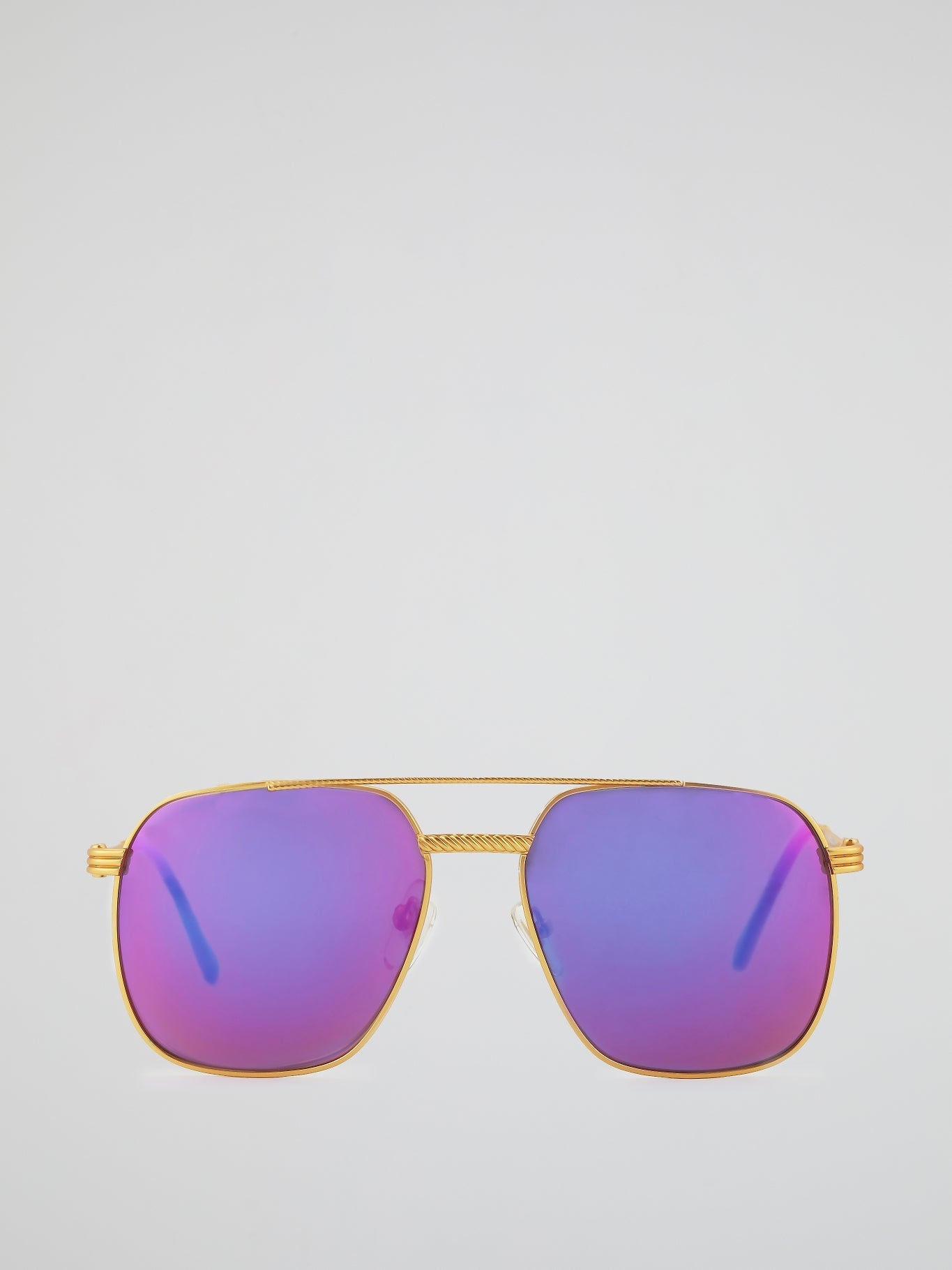 VF 034 Purple Mirror Lens Sunglasses