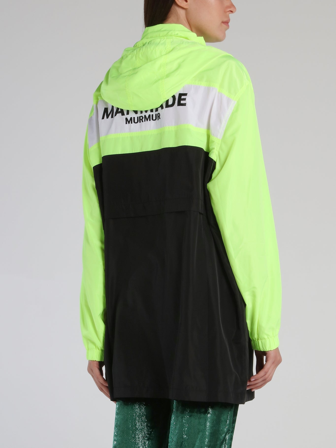 Colour Block Removable Panel Windbreaker