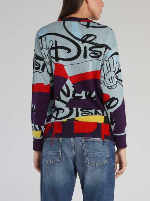 Disney Crewneck Knitted Jumper