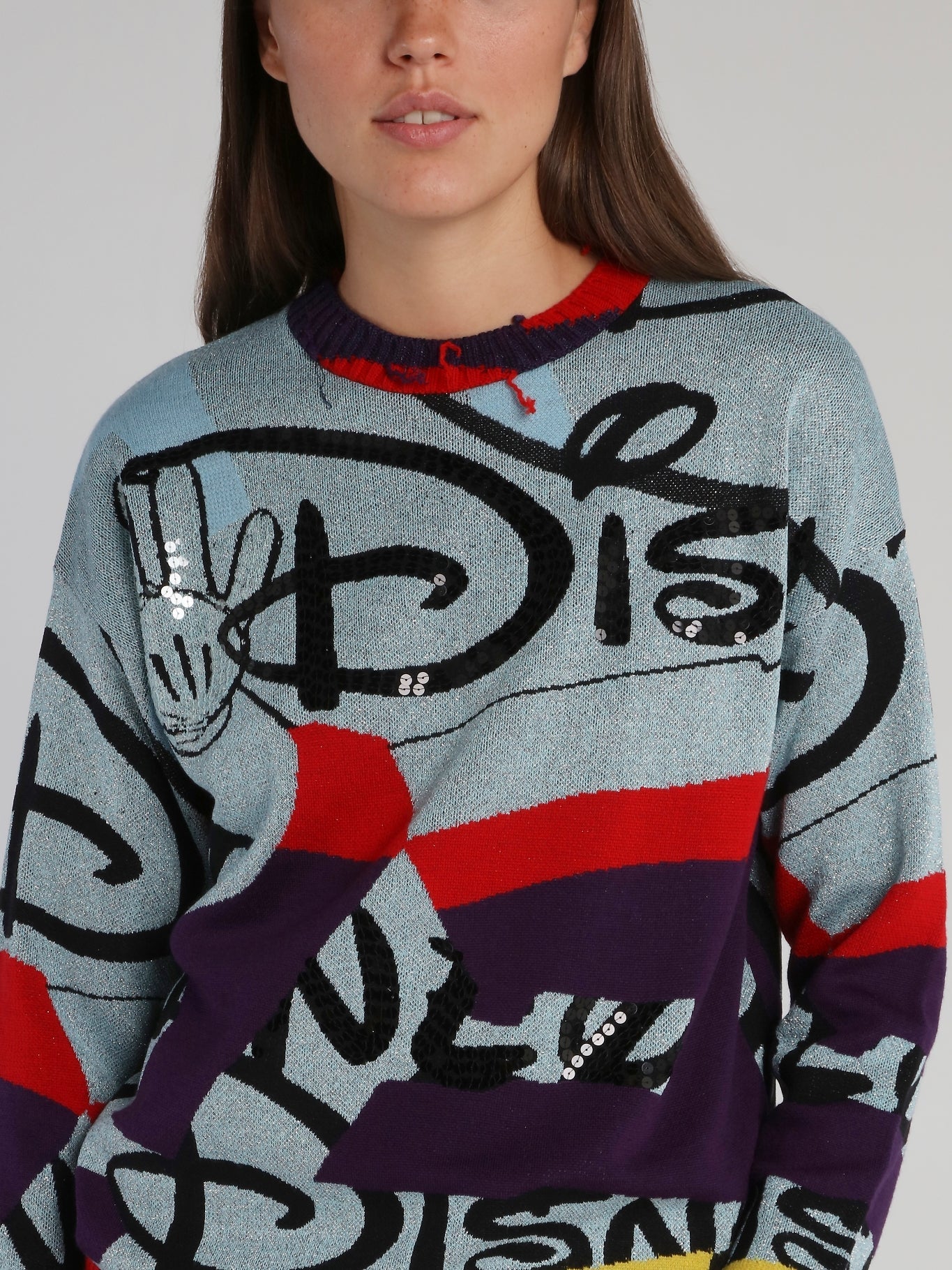 Disney Crewneck Knitted Jumper