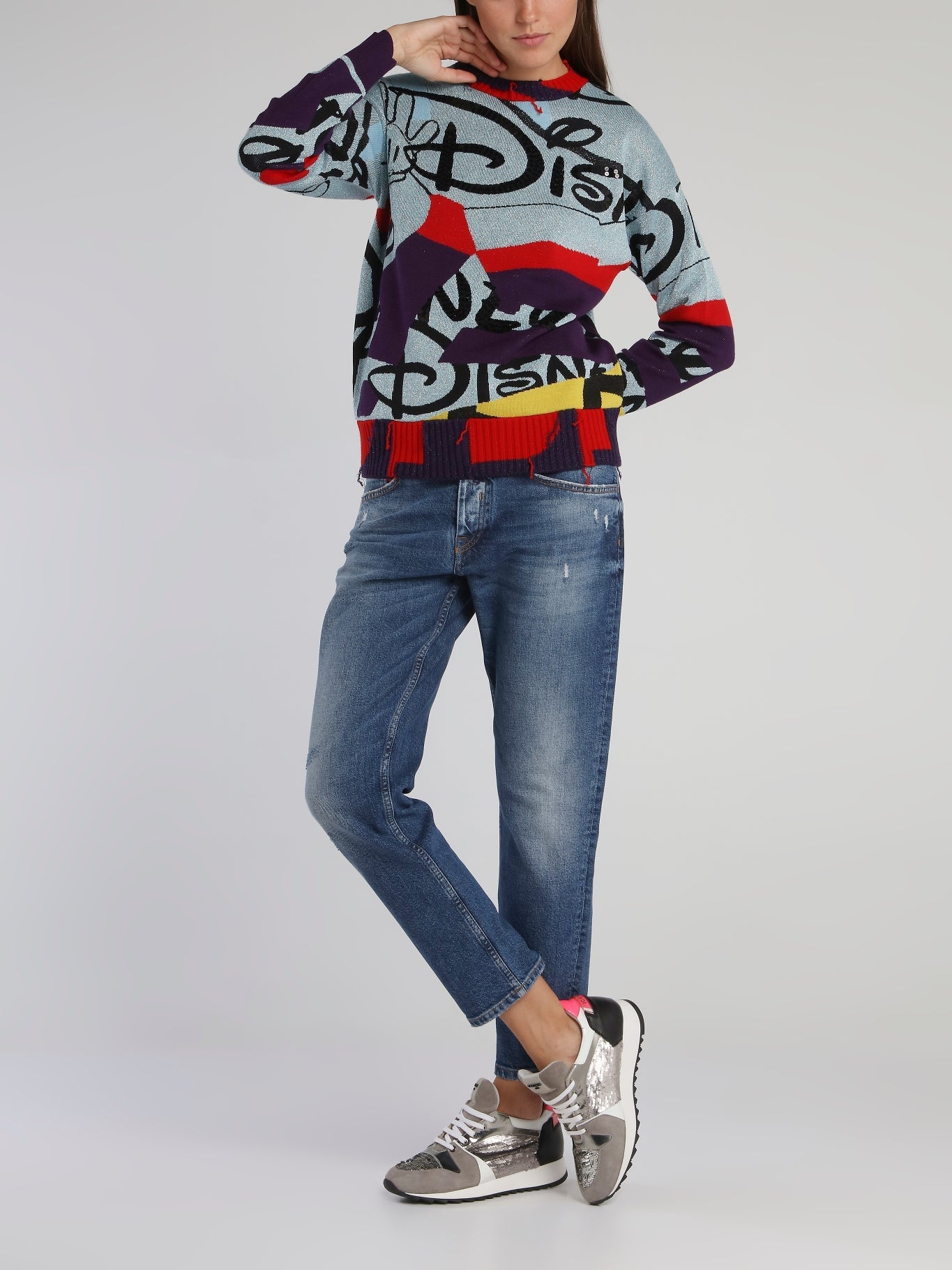 Disney Crewneck Knitted Jumper