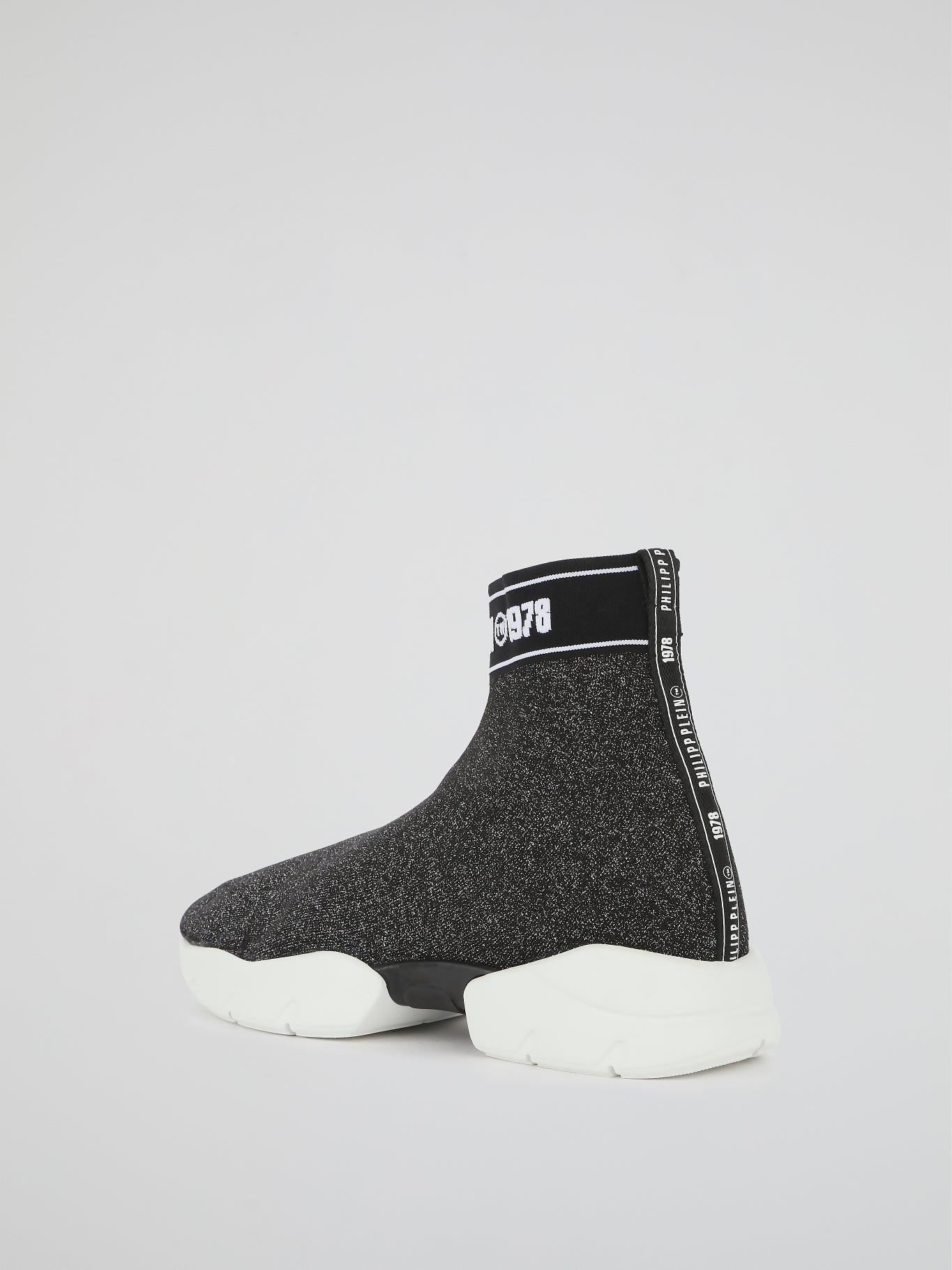 PP1978 Logo Trim Sock Sneakers