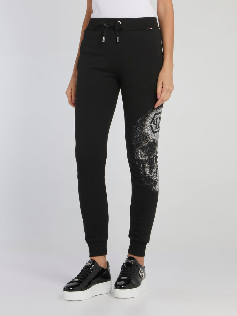 Black Crystal  Skull Active Trousers