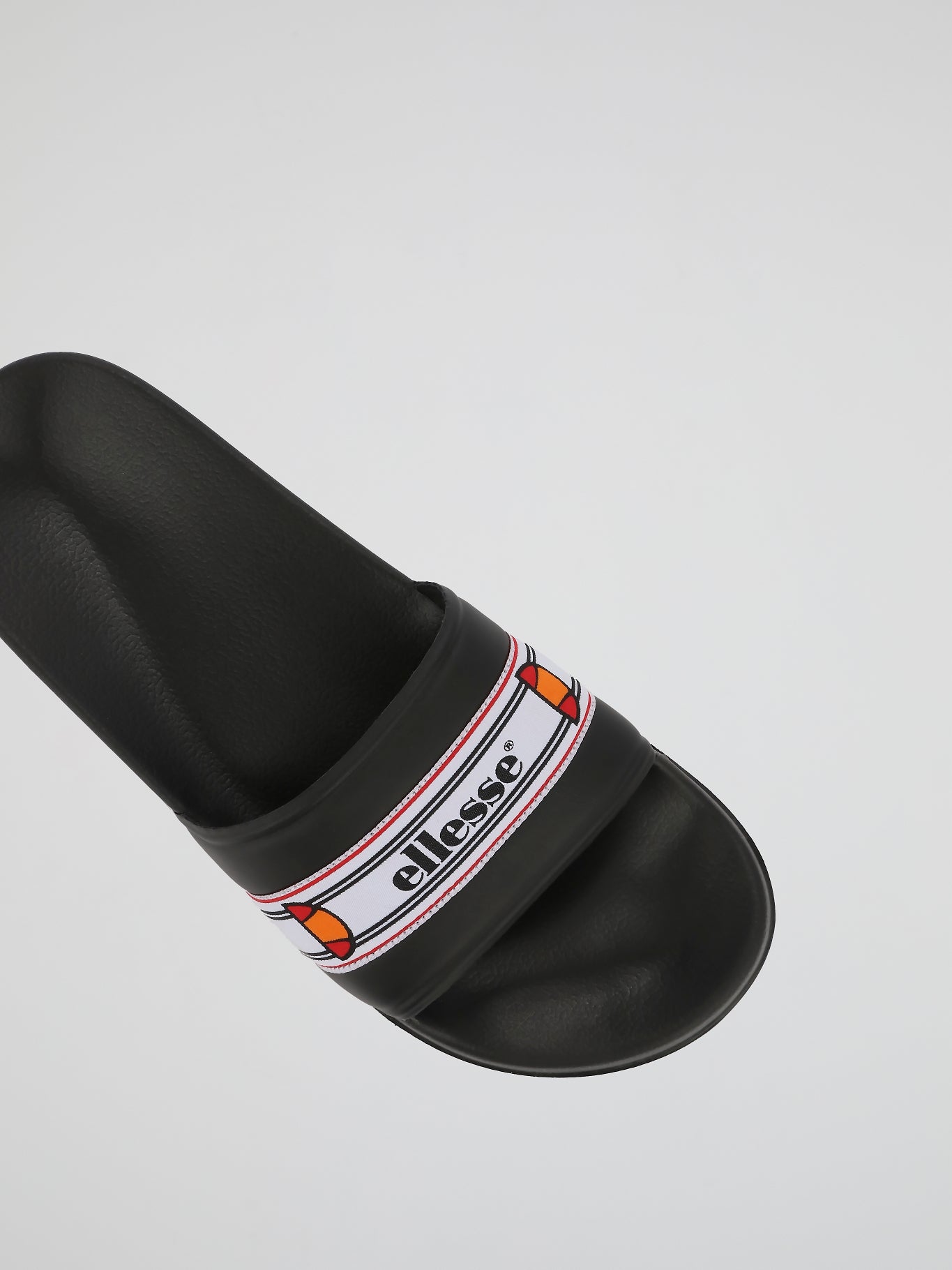 Filippo Black Logo Tape Slides