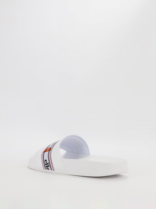 Filippo White Logo Tape Slides