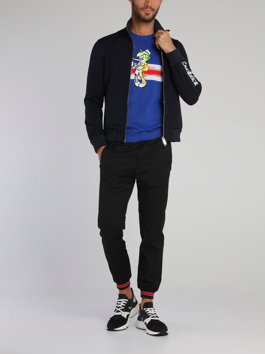 Pinocchio Blue Crewneck T-Shirt