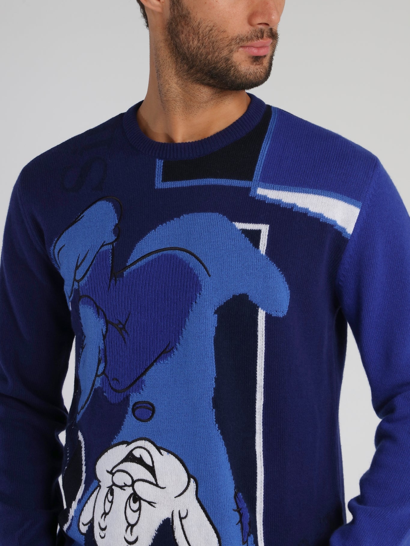 Disney Dopey Blue Knitted Sweater