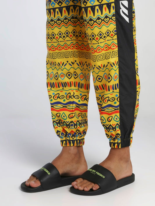 Black Paris Edition Lemon Print Slides