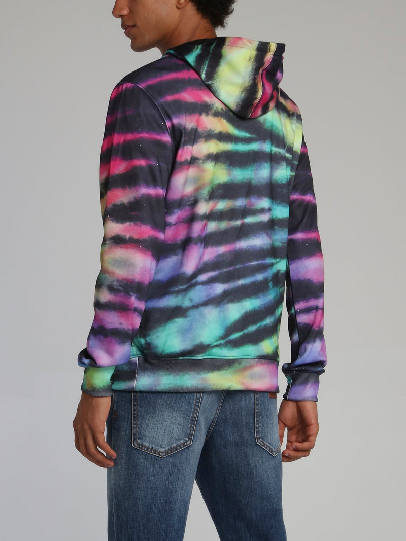 Tie Dye Athletic Dept Hoodie