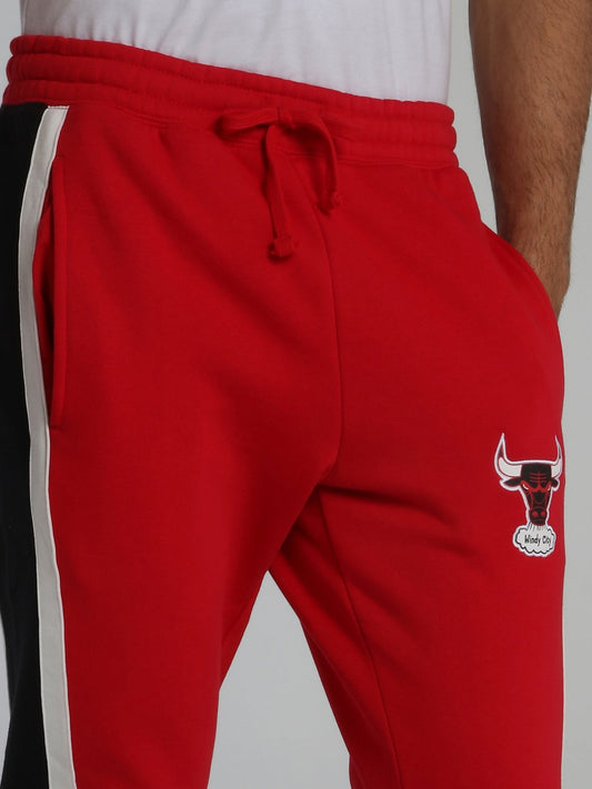 Chicago Bulls Final Seconds Red Fleece Pants