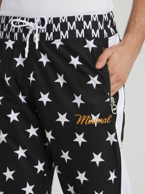 Stars and Carp Cotton Track Pants