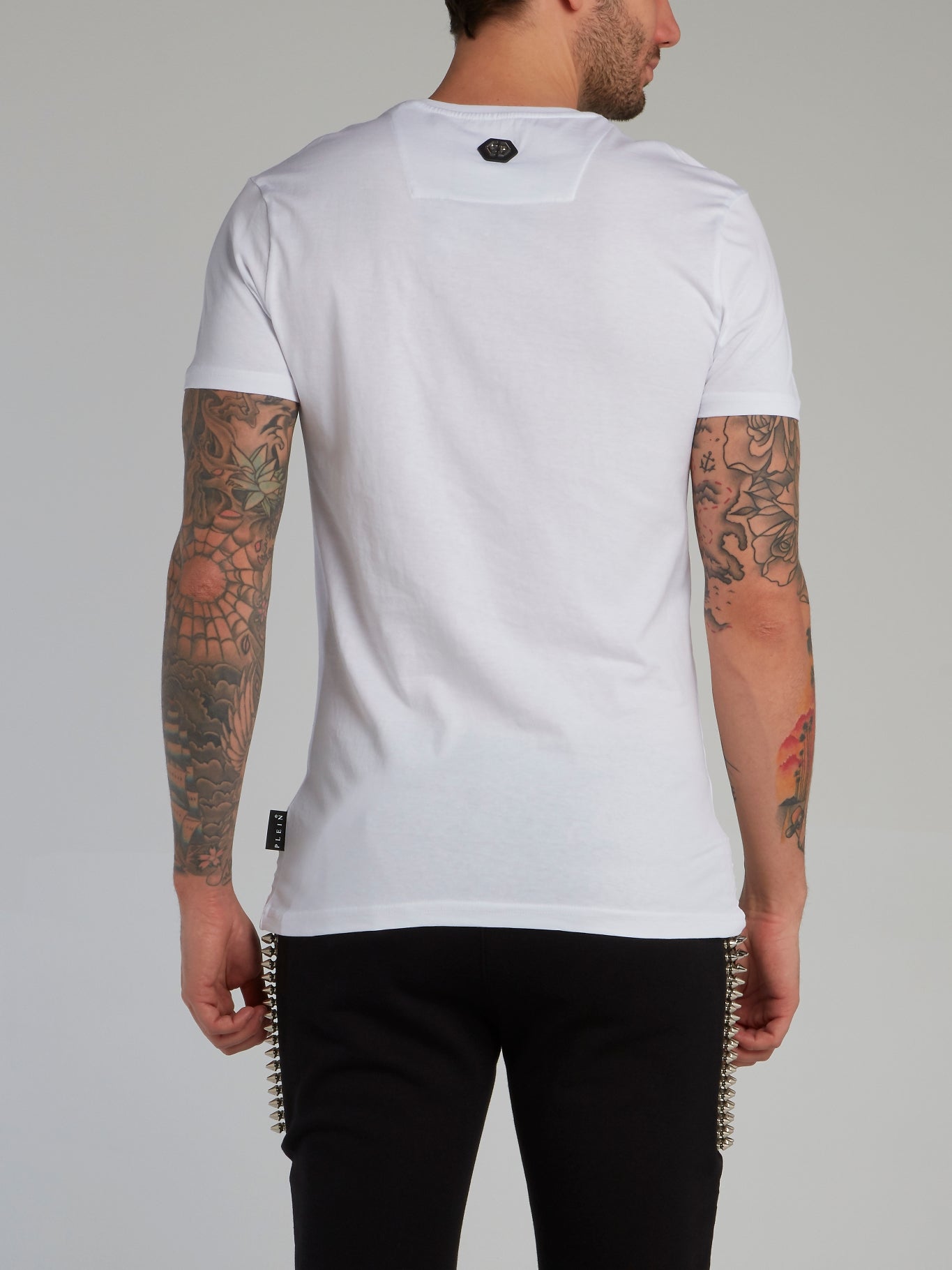 PP1978 White Contrast Logo T-Shirt