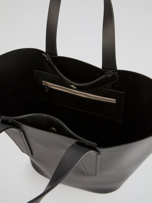 Nelia Black Tote Bag