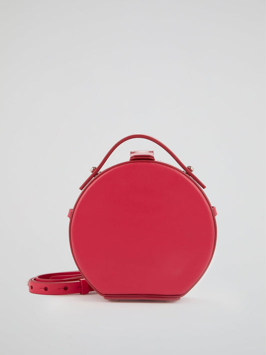 Tunilla Fuchsia Mini Leather Handbag