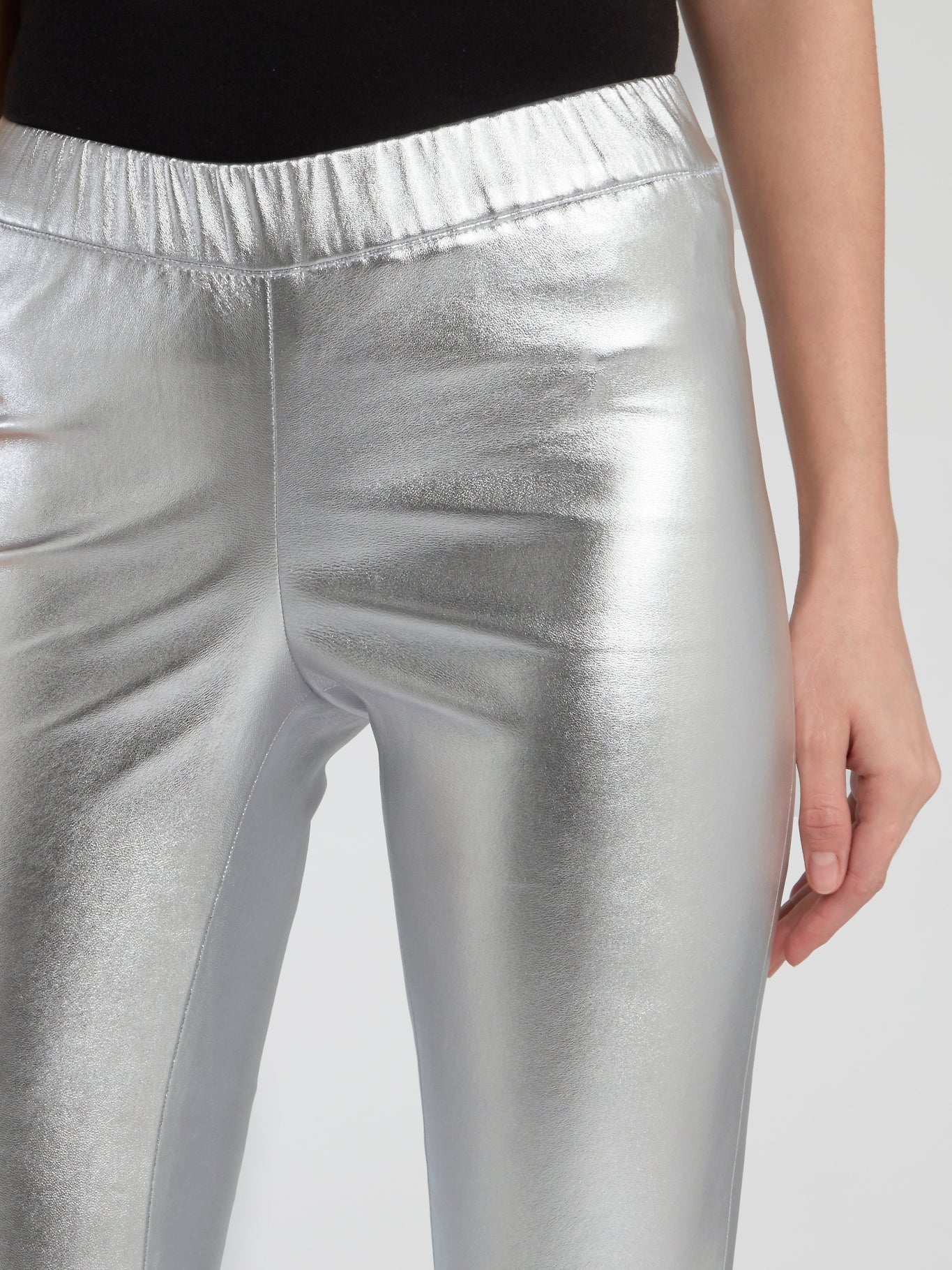 Metallic Stretch Leggings