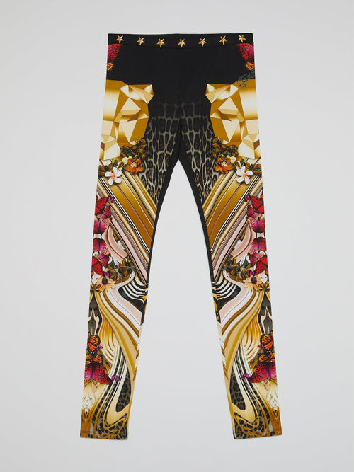 Butterfly Print Leggings