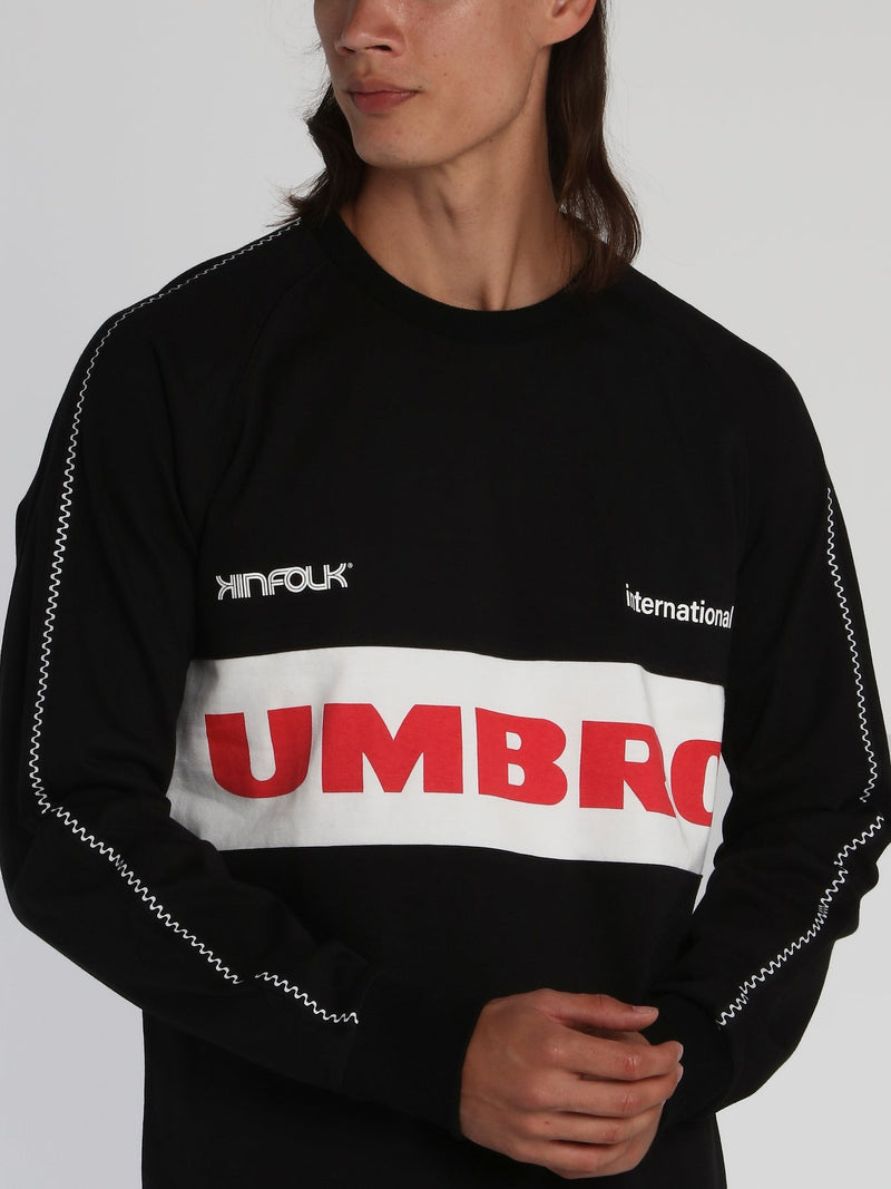 Kinfolk x Umbro Raglan Sleeve Sweatshirt