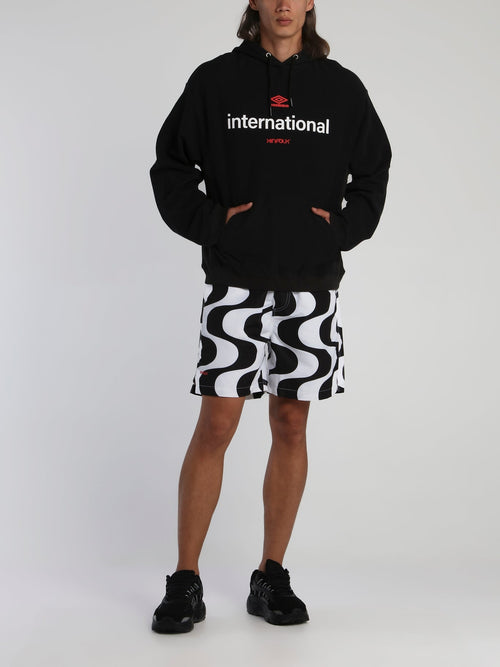 Kinfolk x Umbro Black International Hoodie