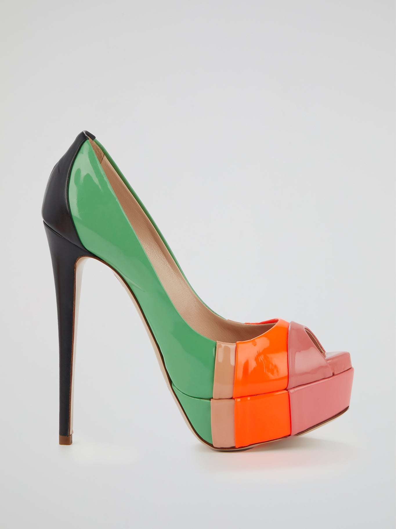 Delray Colour Block Stilettos