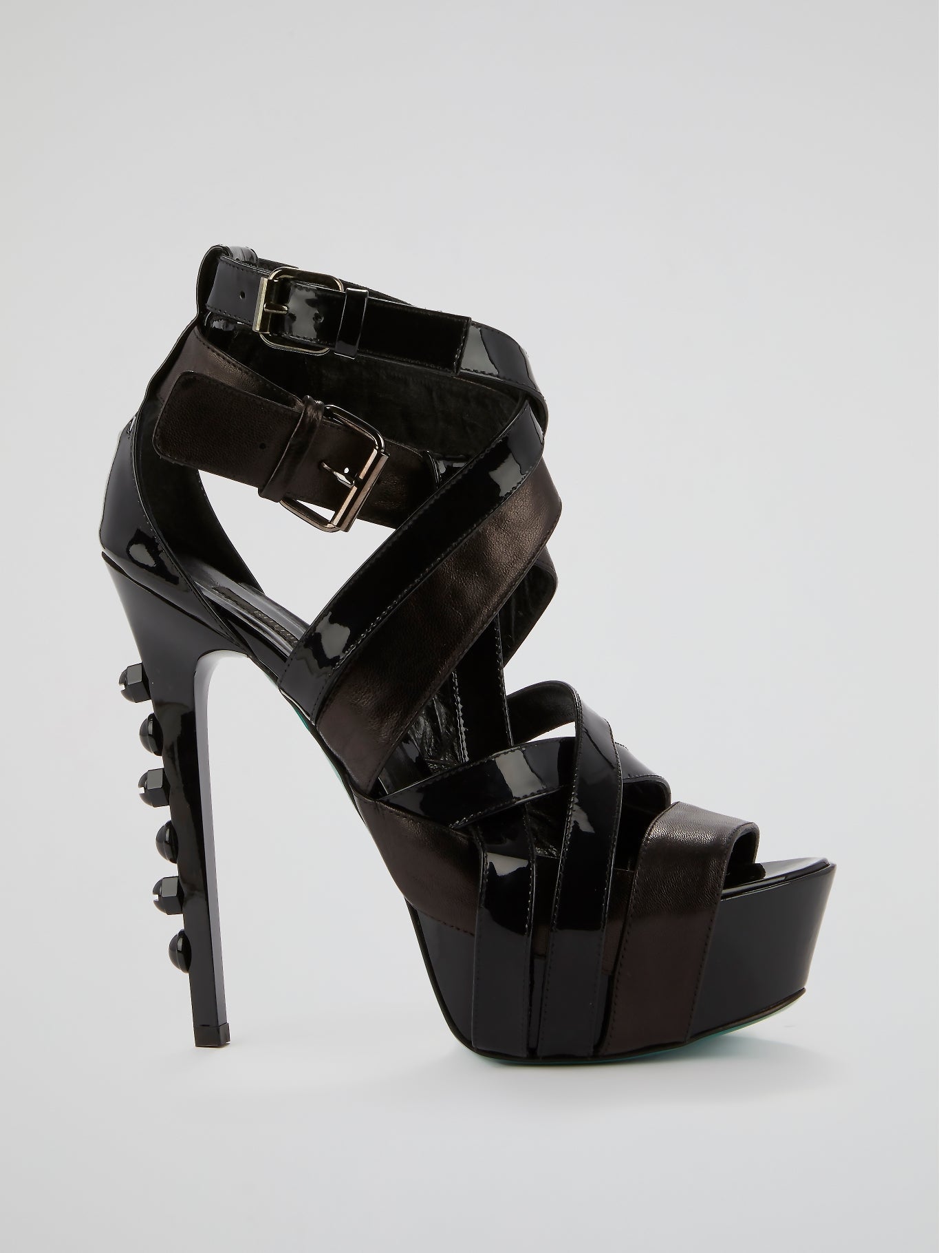 Horizon Black Cage Stilettos