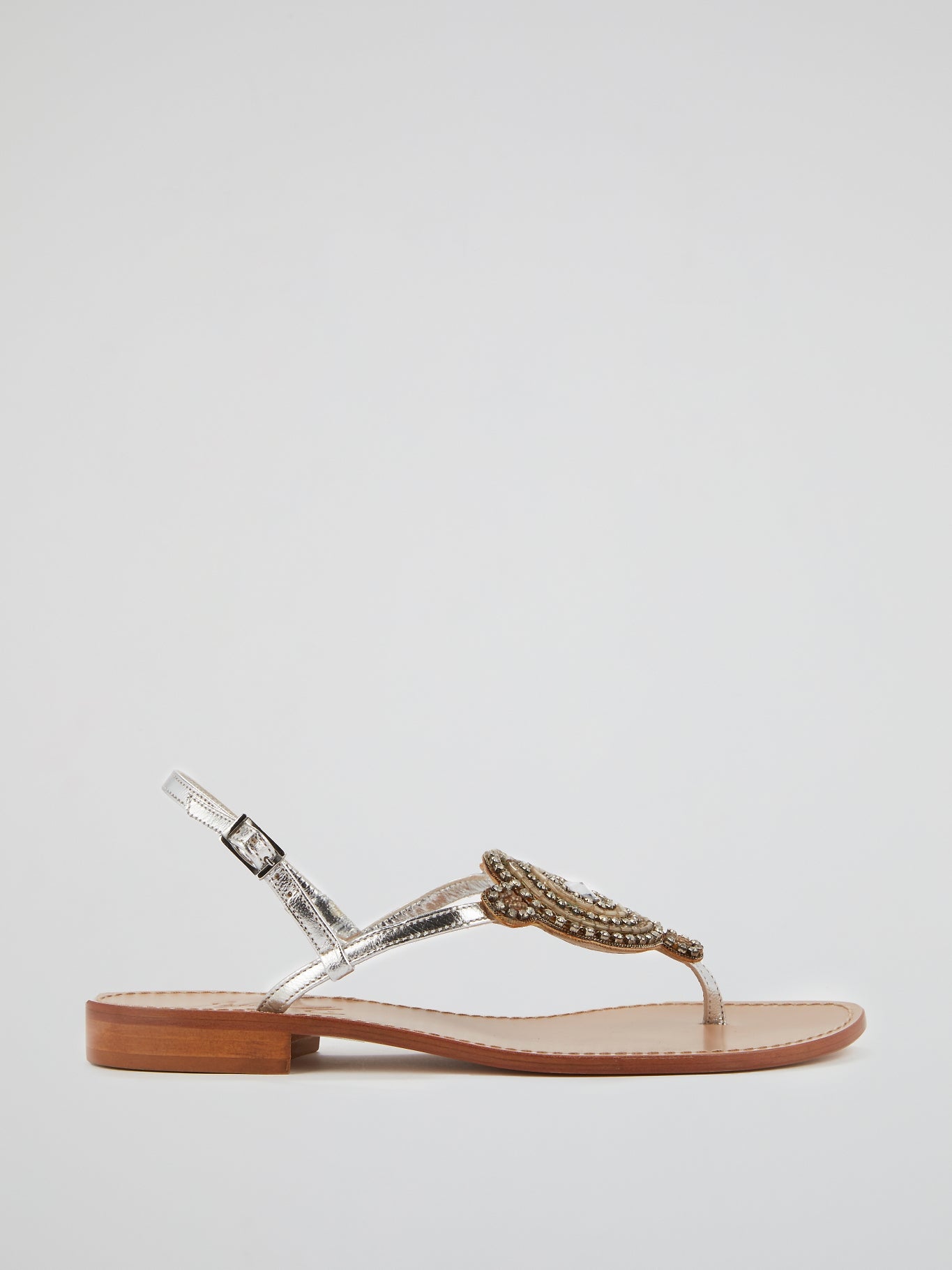 Cora Embellished Flat Sandals