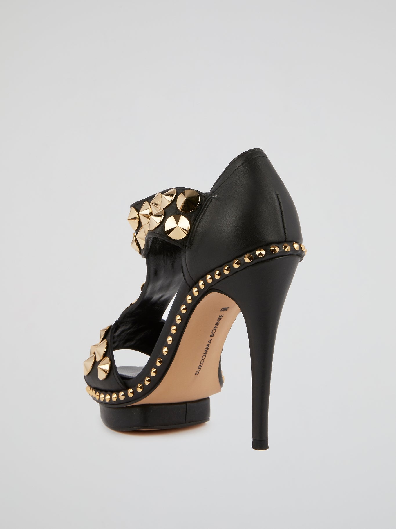 OX40411 Black Embellished Stilettos